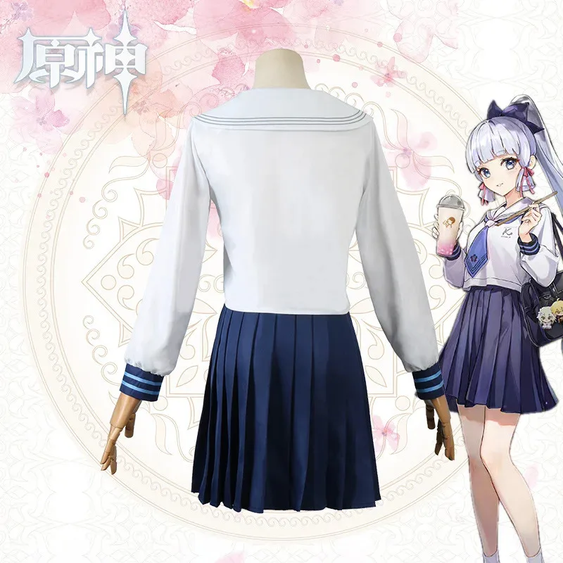 COSda@Xicha co branded Kamisato Ayaka jk uniform full pleated skirt Halloween costume cosplayCOSda@
COSda@Xicha co branded Kamisato Ayaka jk uniform full pleated skirt Halloween costume cosplayCOSda@