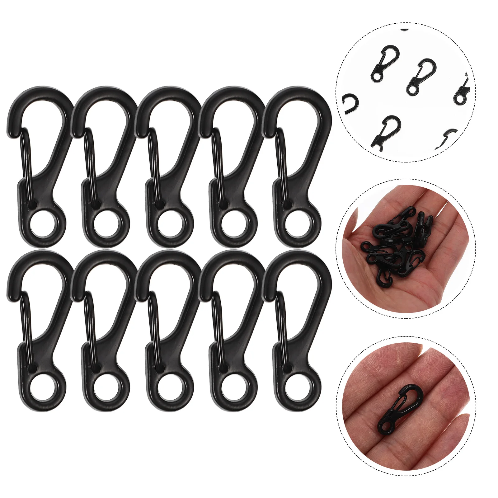 20pcs Zinc Alloy Mini Carabiner Clips Mini Carabiner Lightweight Key Chain Climbing Accessory Outdoor Supply
20pcs Zinc Alloy Mini Carabiner Clips Mini Carabiner Lightweight Key Chain Climbing Accessory Outdoor Supply