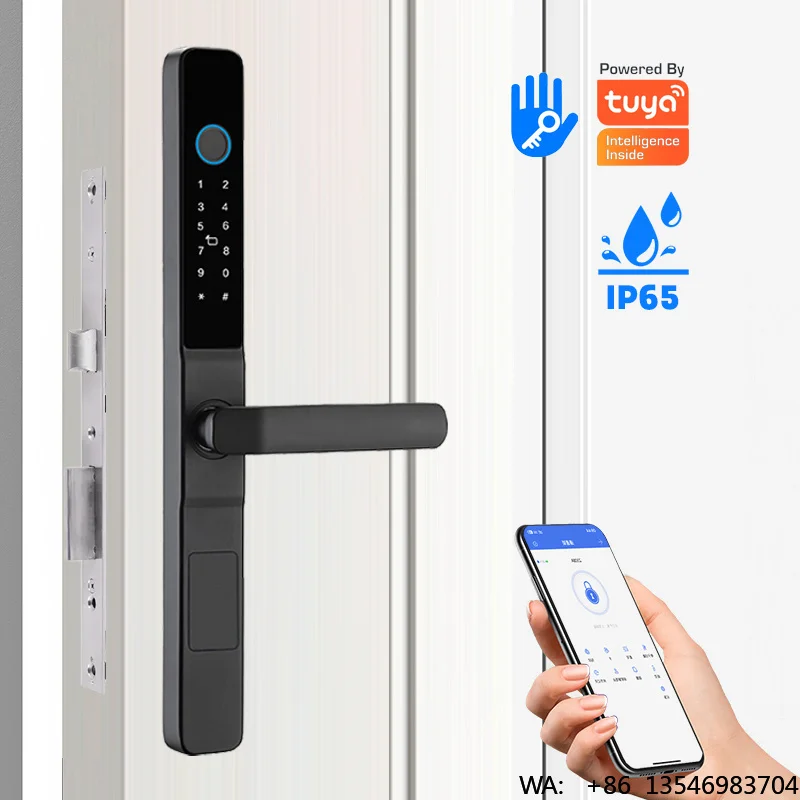 Intelligente Handle Slim Digital Door Lock Ip65 Door App Aluminum Sliding Smart Door Lock
Intelligente Handle Slim Digital Door Lock Ip65 Door App Aluminum Sliding Smart Door Lock