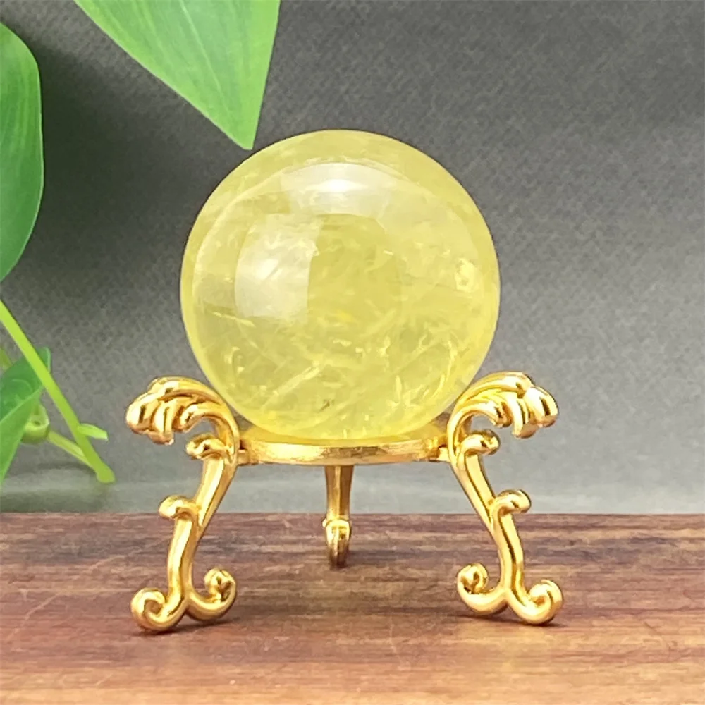 Natural Citrine Ball Hand Polished Fortune Feng Shui Ball Home Decoration Ornament + Shelf
Natural Citrine Ball Hand Polished Fortune Feng Shui Ball Home Decoration Ornament + Shelf