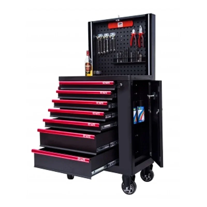 UE-GL3307-S Rolling Tool Box Cabinet, 7 Drawer Portable Storage Chest Tools Organizer With Wheels, ball Bearing Locking
UE-GL3307-S Rolling Tool Box Cabinet, 7 Drawer Portable Storage Chest Tools Organizer With Wheels, ball Bearing Locking