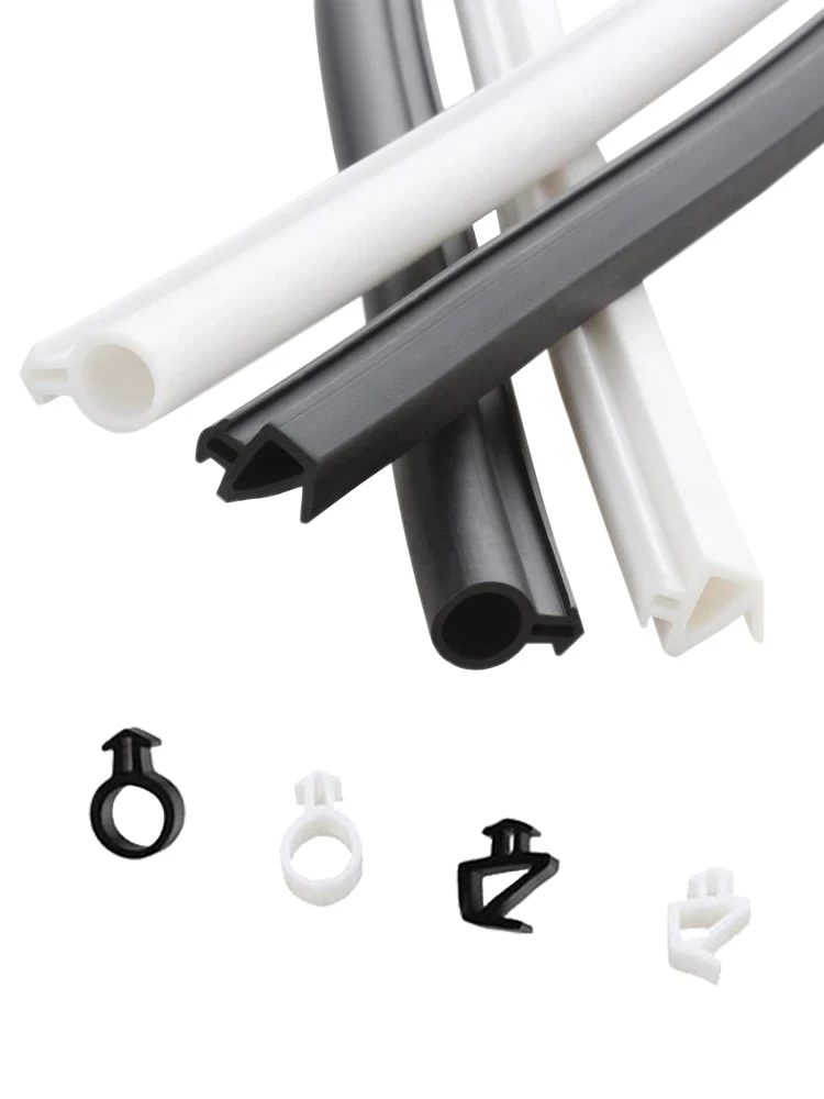 Tubular Gasket Weatherstrip Aluminium Door Window Slot Seal Strip Triangle Silicone Rubber 5 x 12m 10m Black White Brown
Tubular Gasket Weatherstrip Aluminium Door Window Slot Seal Strip Triangle Silicone Rubber 5 x 12m 10m Black White Brown