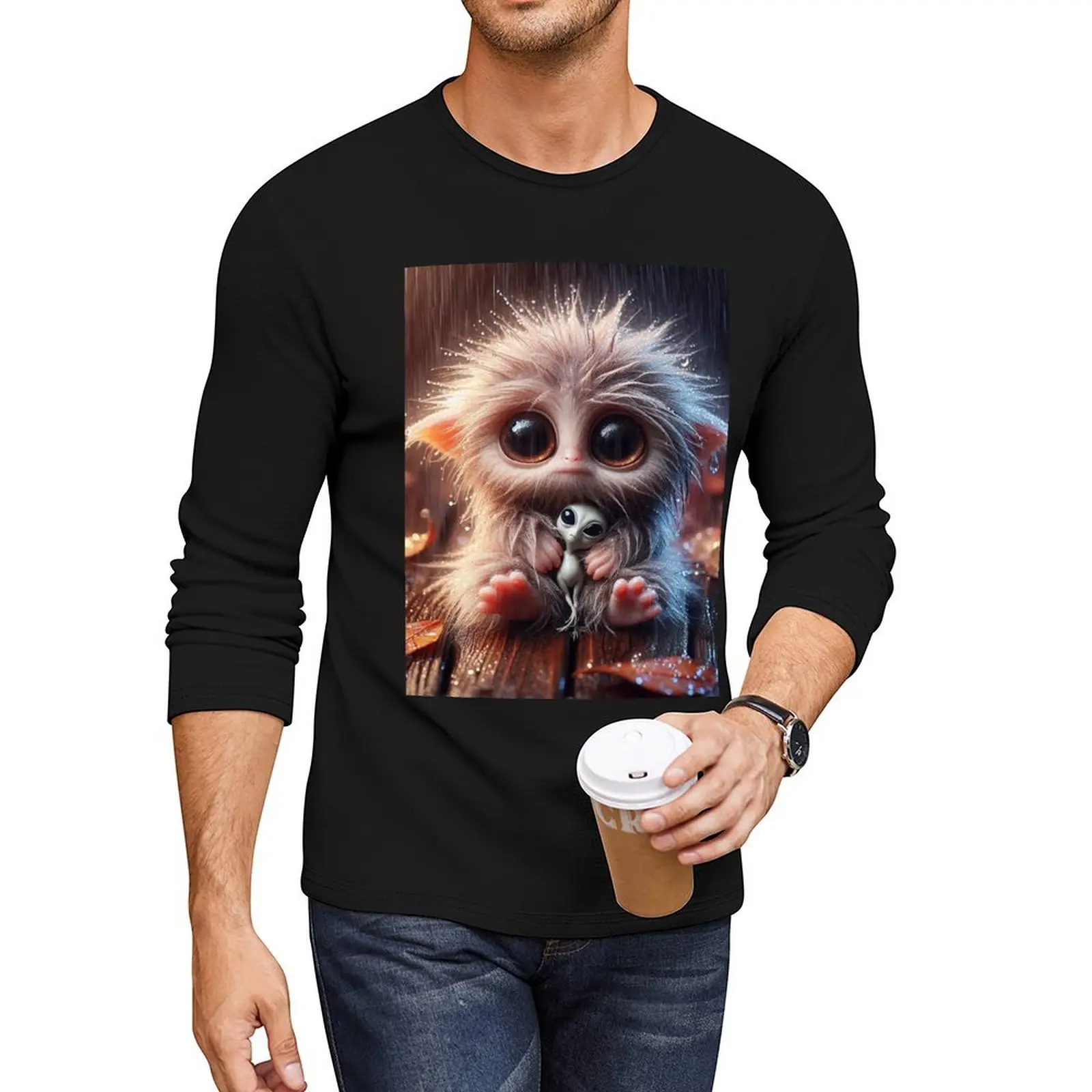 Alone in the Rain Long T-Shirt quick drying shirt graphics t shirt funny t shirts t shirt man Men's cotton t-shirt
Alone in the Rain Long T-Shirt quick drying shirt graphics t shirt funny t shirts t shirt man Men's cotton t-shirt