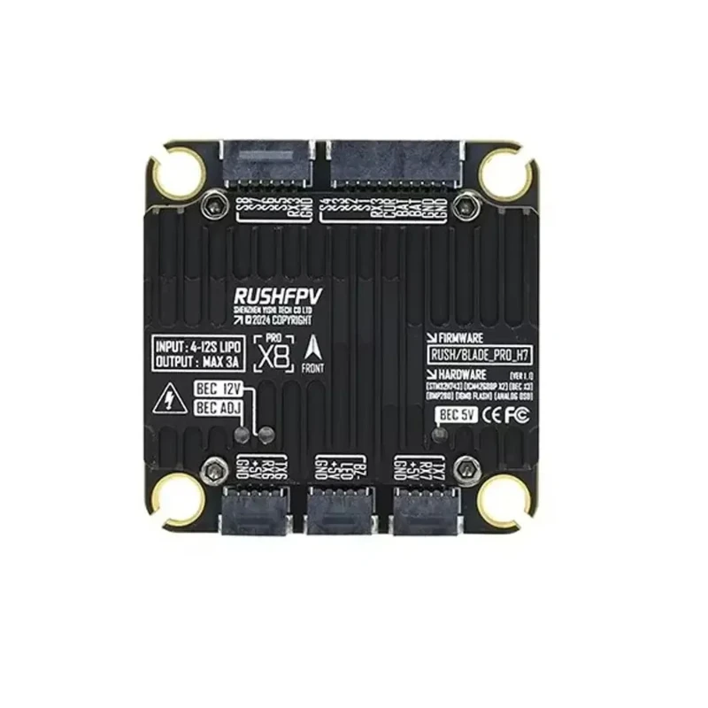 1pcs/ BLADE H7 PRO Flight Controller Full CNC Aluminum Shell 4-12S 30.5*30.5mm for RC FPV Freestyle Drone
1pcs/ BLADE H7 PRO Flight Controller Full CNC Aluminum Shell 4-12S 30.5*30.5mm for RC FPV Freestyle Drone