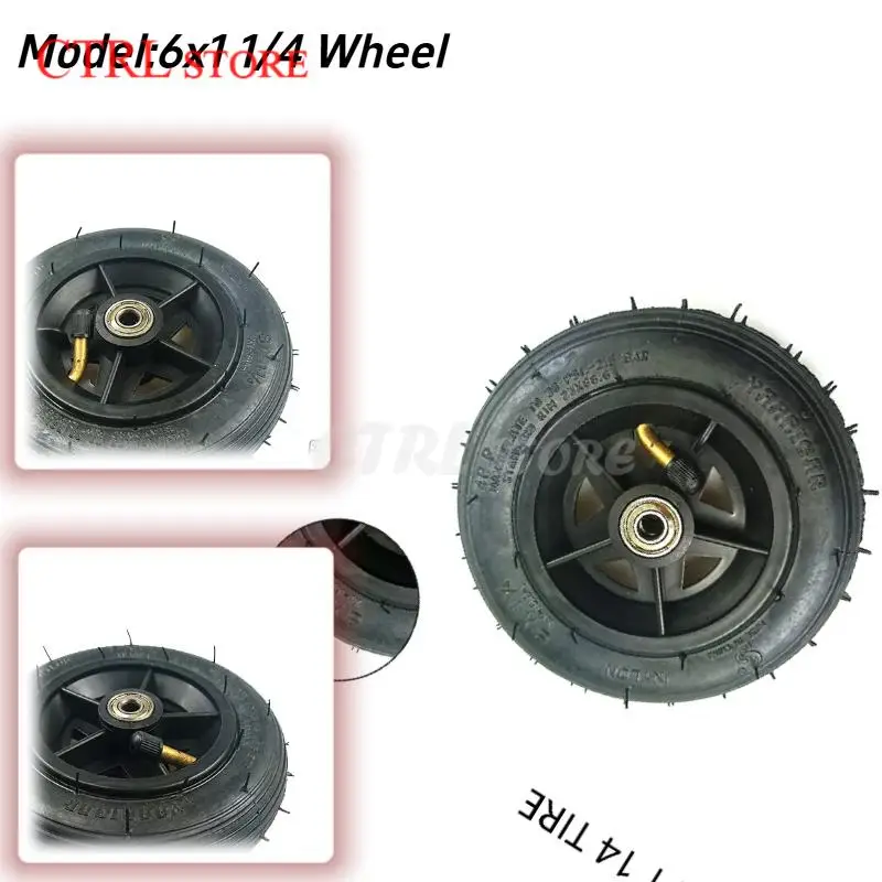 6-inch electric scooter 6x1 1/4 tire 150MM scooter inflatable wheel hub inner tube m8/m10 tire accessories
6-inch electric scooter 6x1 1/4 tire 150MM scooter inflatable wheel hub inner tube m8/m10 tire accessories