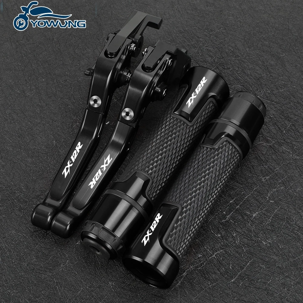 Motorcycle Brake Clutch Levers 7/8''22mm Handlebar Grip Accessories FOR KAWASAKI ZX12R ZX-12R 2000 2001 2002 2003 2004 2005
Motorcycle Brake Clutch Levers 7/8''22mm Handlebar Grip Accessories FOR KAWASAKI ZX12R ZX-12R 2000 2001 2002 2003 2004 2005