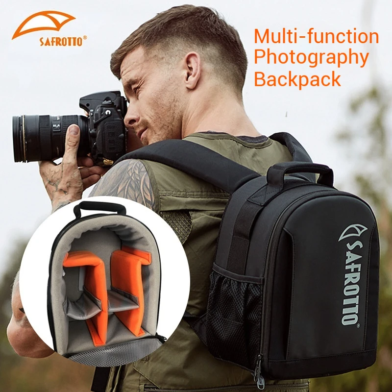 Safrotto Mini Micro Single Camera Backpack Lightweight for Canon DSLR Photography And DJI Drone - Travel Photography Camera Gear
Safrotto Mini Micro Single Camera Backpack Lightweight for Canon DSLR Photography And DJI Drone - Travel Photography Camera Gear