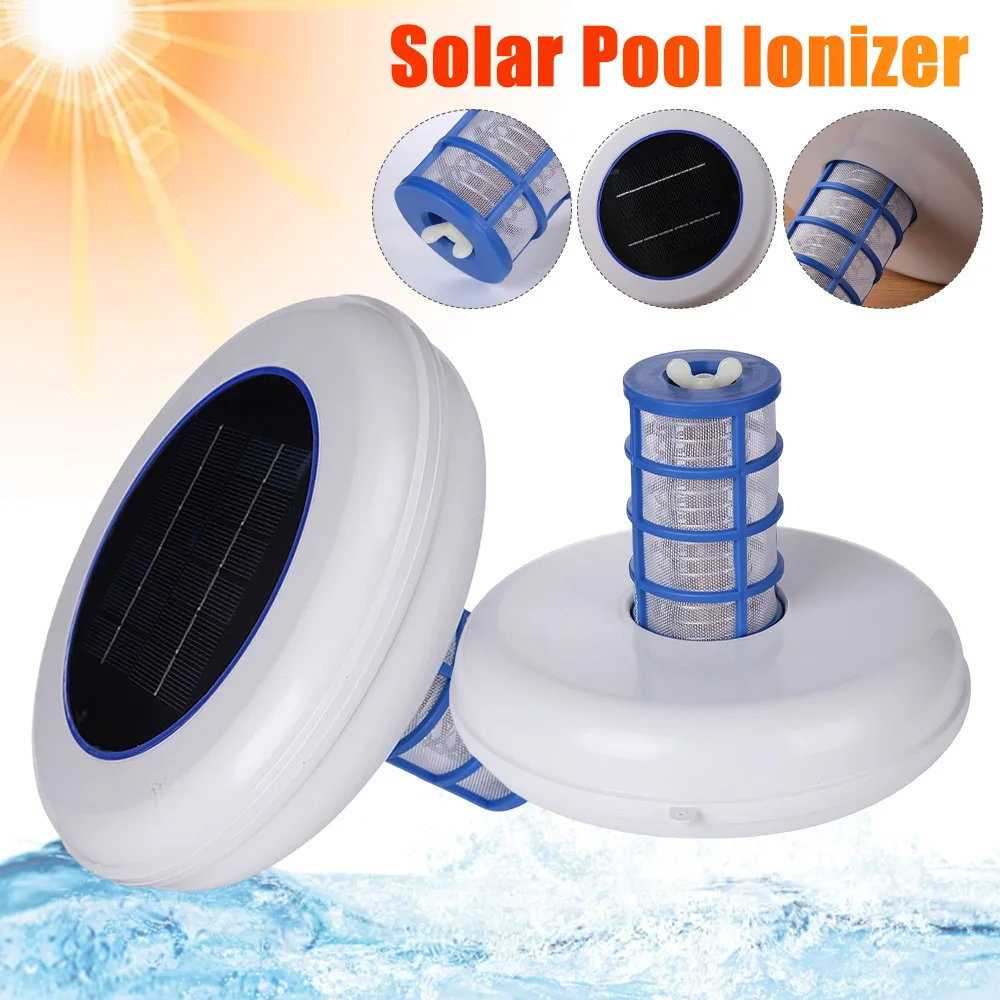 Swimming Pool Solar Pool Ionizer Cleaner Silver Ion Purifier Water Clarifier SPA Fountain Cleaner Swim Pool Cleaning Equipment
Swimming Pool Solar Pool Ionizer Cleaner Silver Ion Purifier Water Clarifier SPA Fountain Cleaner Swim Pool Cleaning Equipment