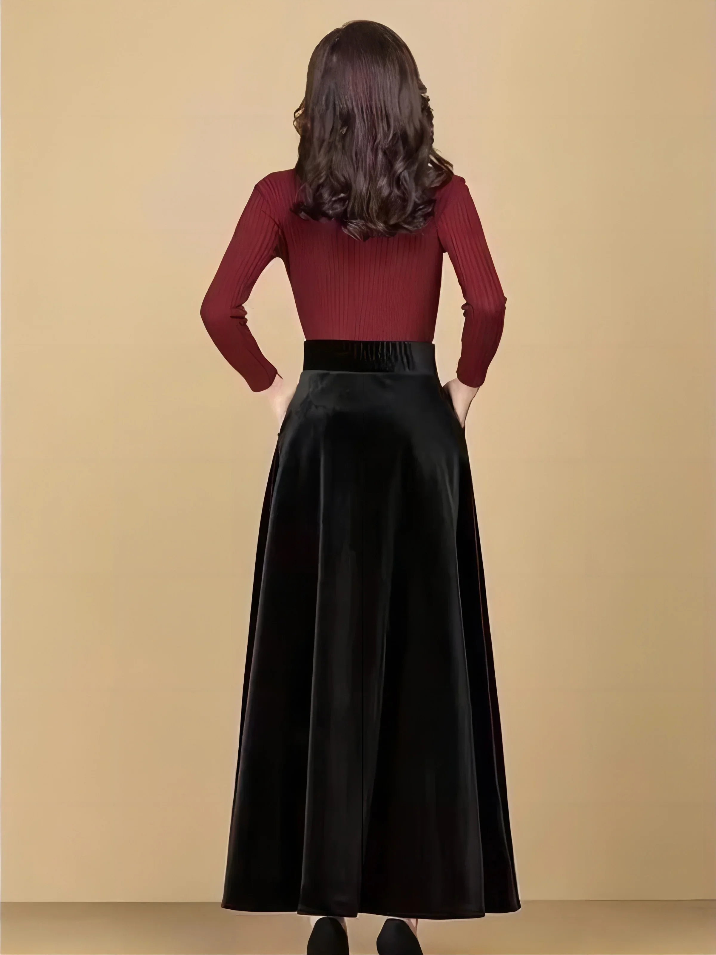 Plus Size Velvet Elegant Half Body Skirt Slim Fit Fashion Hundred Towers Personalized High Waist Skirt Solid Color Women's Long
Plus Size Velvet Elegant Half Body Skirt Slim Fit Fashion Hundred Towers Personalized High Waist Skirt Solid Color Women's Long