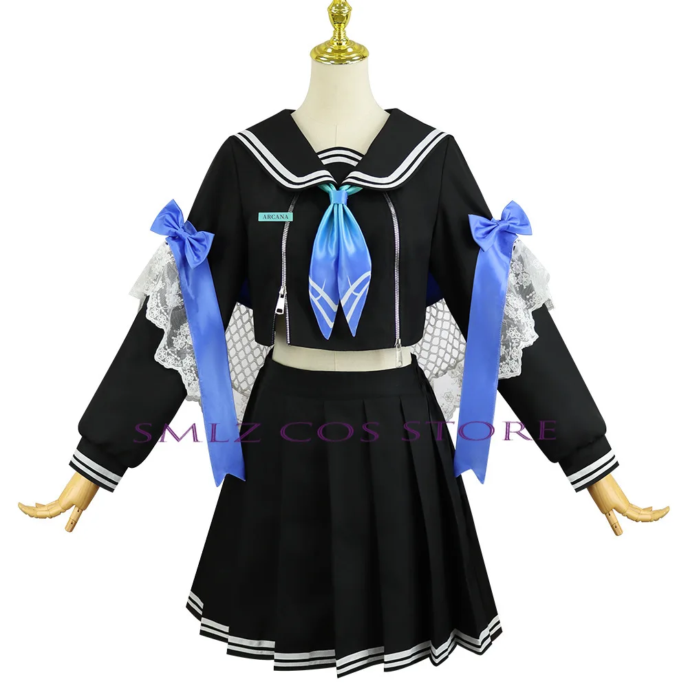 Alkana Cosplay Game NIKKE Arcana Cosplay Black Skirt JK Uniform Set Halloween Party Play Outfit for Woman Dress 2026
Alkana Cosplay Game NIKKE Arcana Cosplay Black Skirt JK Uniform Set Halloween Party Play Outfit for Woman Dress 2026