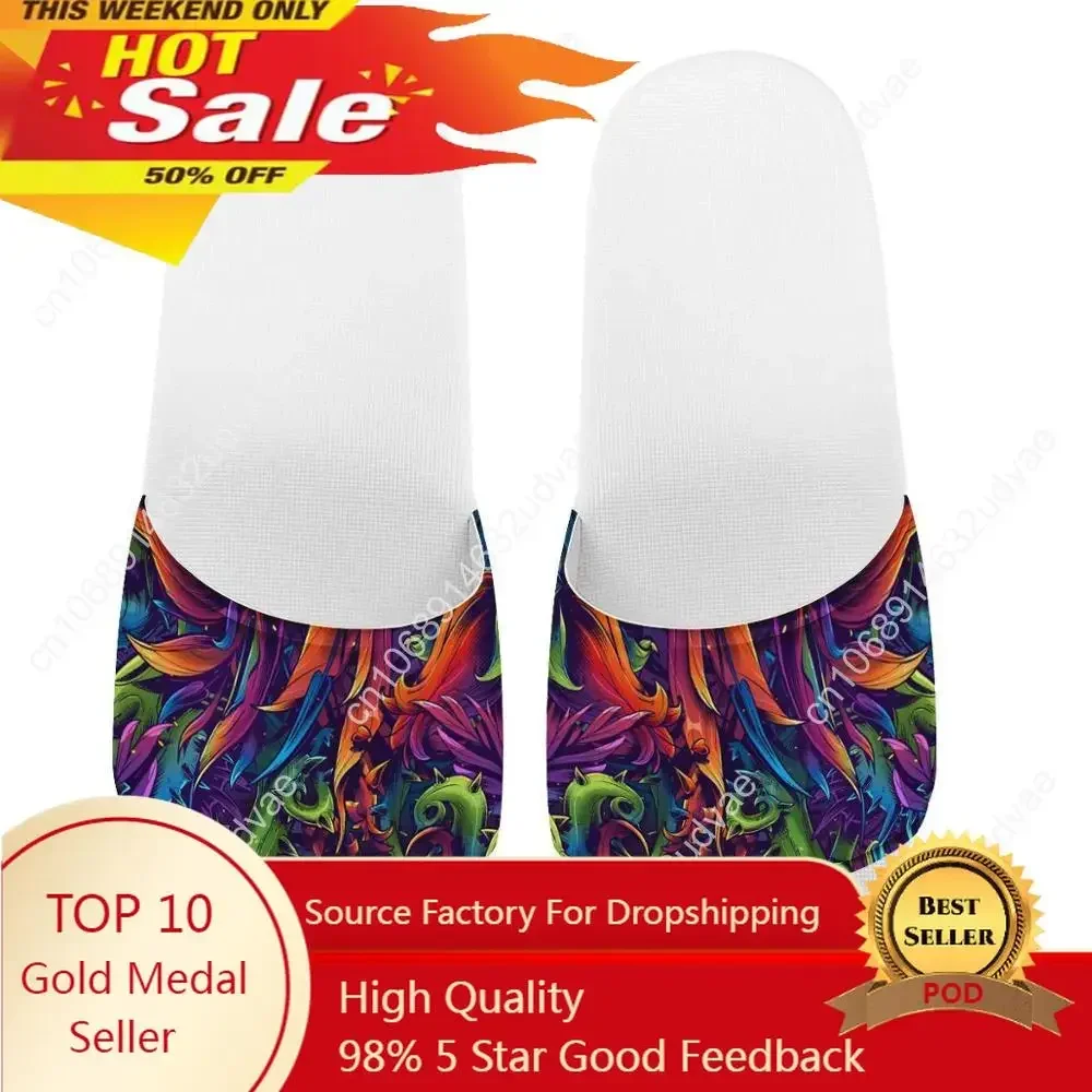 Women Custom Pattern Slippers 3D Print Summer Men Fashion Slide Sandals Outdoor Non-slip Beach Shoes Platform Flip Flops White
Women Custom Pattern Slippers 3D Print Summer Men Fashion Slide Sandals Outdoor Non-slip Beach Shoes Platform Flip Flops White