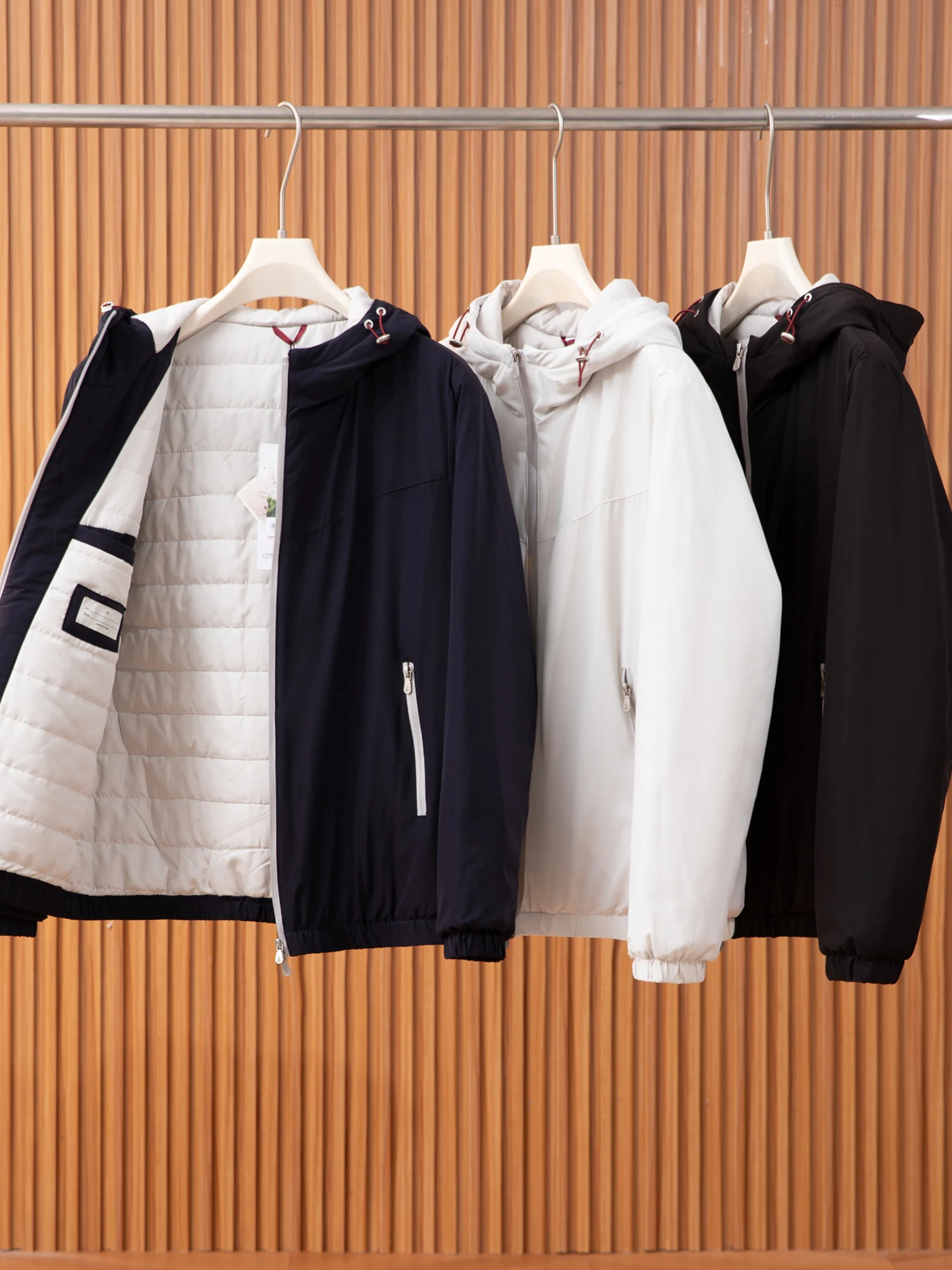 Advanced Double Zipper Cotton Jaet for Men Autumn Winter Windproof Warm Silk Hooded Coat Trendy Stand Fit Long ...
Advanced Double Zipper Cotton Jaet for Men Autumn Winter Windproof Warm Silk Hooded Coat Trendy Stand Fit Long ...