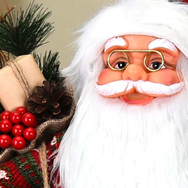 40/60/80cmBig Christmas Decorations 2023 New Year's Gift Santa Claus Doll High Grade Navidad Home Ornaments Children's Toy Gifts
40/60/80cmBig Christmas Decorations 2023 New Year's Gift Santa Claus Doll High Grade Navidad Home Ornaments Children's Toy Gifts