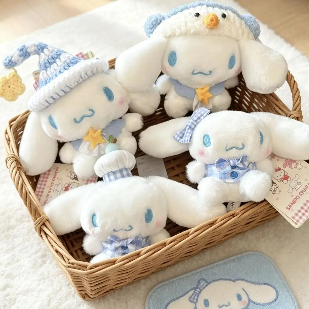 Sanrio Cinnamoroll Blue White Series Plush Doll Backpack Handbag Hanging Ornament Keychain Waist Decoration Couple Birthday Gift
Sanrio Cinnamoroll Blue White Series Plush Doll Backpack Handbag Hanging Ornament Keychain Waist Decoration Couple Birthday Gift