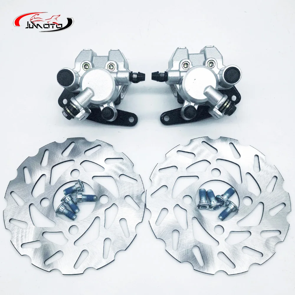 Front Left Right Brake Caliper With Brake Discs Rotors For Yamaha ATV Banshee Kodiak Grizzly YFM350 YFM400 YFM450 Raptor YFM660
Front Left Right Brake Caliper With Brake Discs Rotors For Yamaha ATV Banshee Kodiak Grizzly YFM350 YFM400 YFM450 Raptor YFM660