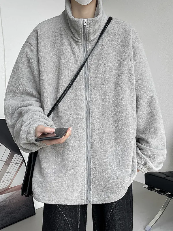 Men's Fce Lined Jaet Thiened Autumn Winter Warm Outerwear Casual Faion Urban Sle Zipper Decoration Water Waed
Men's Fce Lined Jaet Thiened Autumn Winter Warm Outerwear Casual Faion Urban Sle Zipper Decoration Water Waed