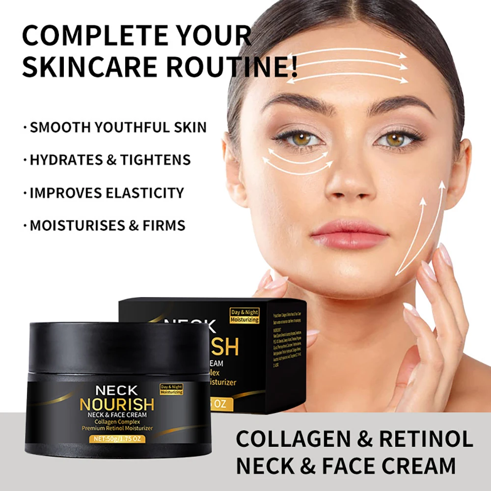 Retinol Face Cream Moisturizing Tightening Lifting Neck Care Facial Contour Collagen Wrinkle Cream Skincare Beauty Products
Retinol Face Cream Moisturizing Tightening Lifting Neck Care Facial Contour Collagen Wrinkle Cream Skincare Beauty Products