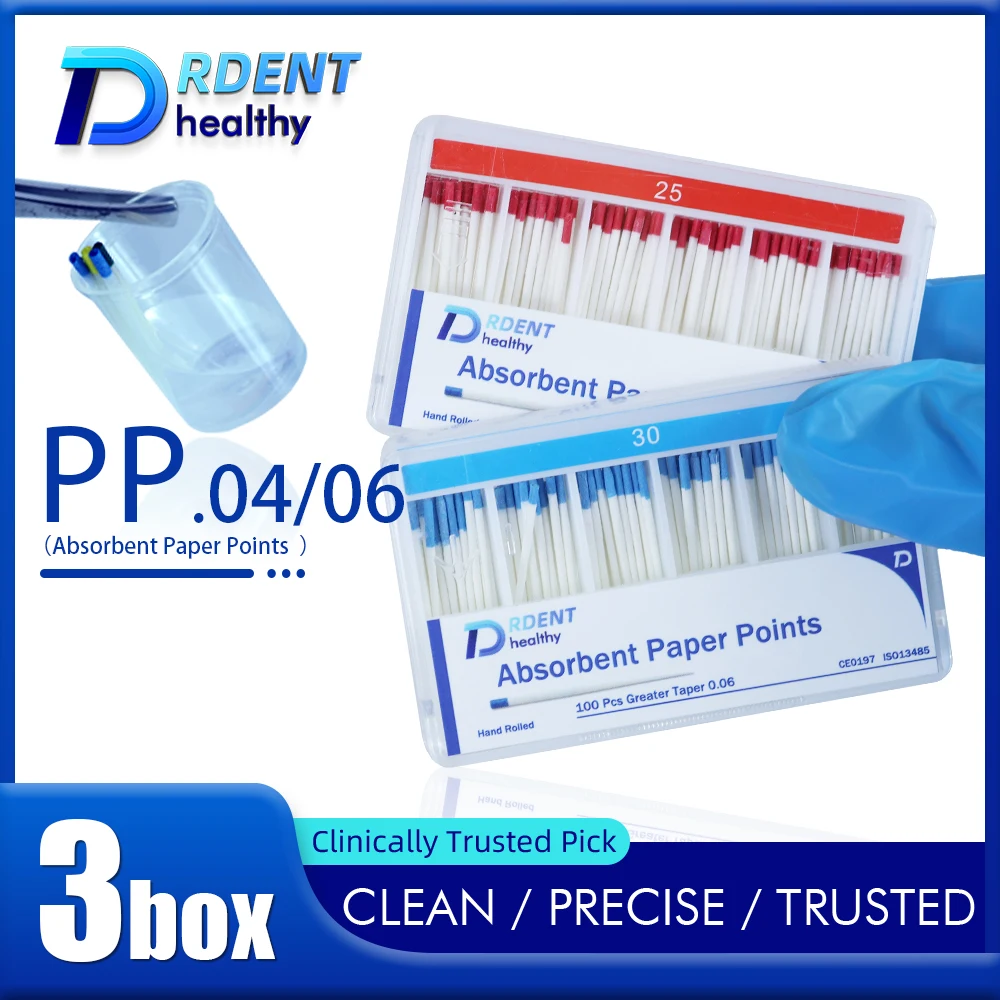 DRDENT 3 коробки Абсорбирующие бумажные точки Эндодонтические конусы 04 06 Конус Стоматологические материалы Бумажные точки для корневых каналов PP Стерильные Высокопоглощающие
DRDENT 3 коробки Абсорбирующие бумажные точки Эндодонтические конусы 04 06 Конус Стоматологические материалы Бумажные точки для корневых каналов PP Стерильные Высокопоглощающие
