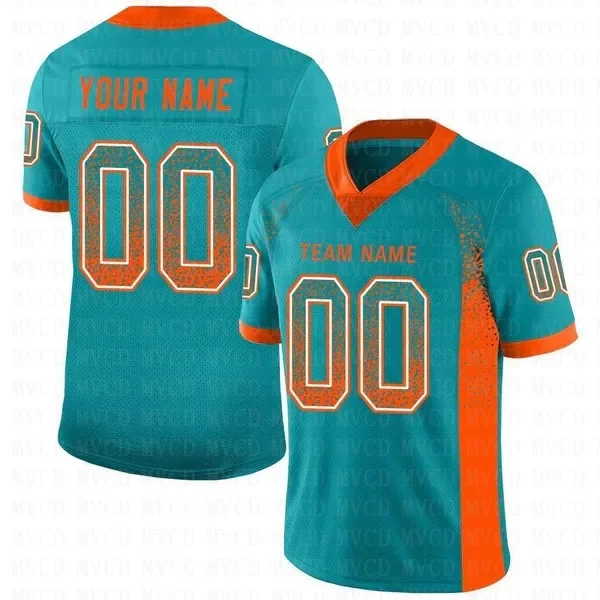 Custom Aqua Orange-White Mesh Drift Fashion Personlized Football Short Sleeves Athletic Tee Shirts Unisex Top streetwear
Custom Aqua Orange-White Mesh Drift Fashion Personlized Football Short Sleeves Athletic Tee Shirts Unisex Top streetwear