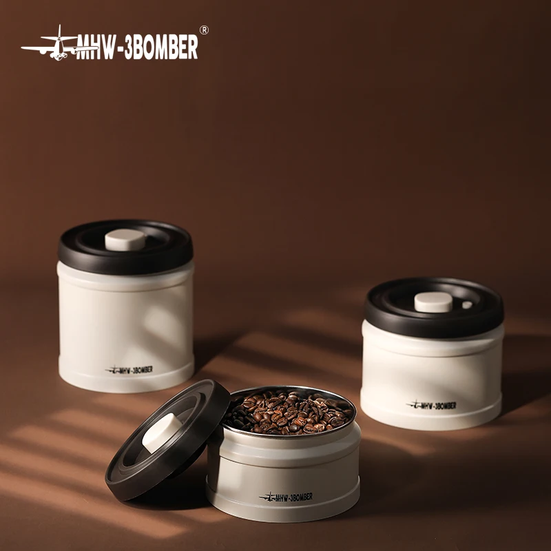 MHW-3BOMBER Manual Vacuum Airtight Canister Chic Coffee Bean Tea Storage Container Professional Home Kitchen Barista Accessories
MHW-3BOMBER Manual Vacuum Airtight Canister Chic Coffee Bean Tea Storage Container Professional Home Kitchen Barista Accessories