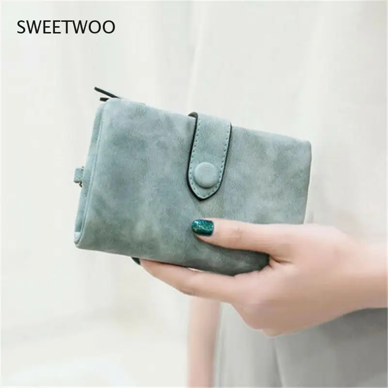 Women Wallets and Purses Pu Leather Wallet Female Short Hasp Purse Small Solid Coin Card Holders New
Women Wallets and Purses Pu Leather Wallet Female Short Hasp Purse Small Solid Coin Card Holders New