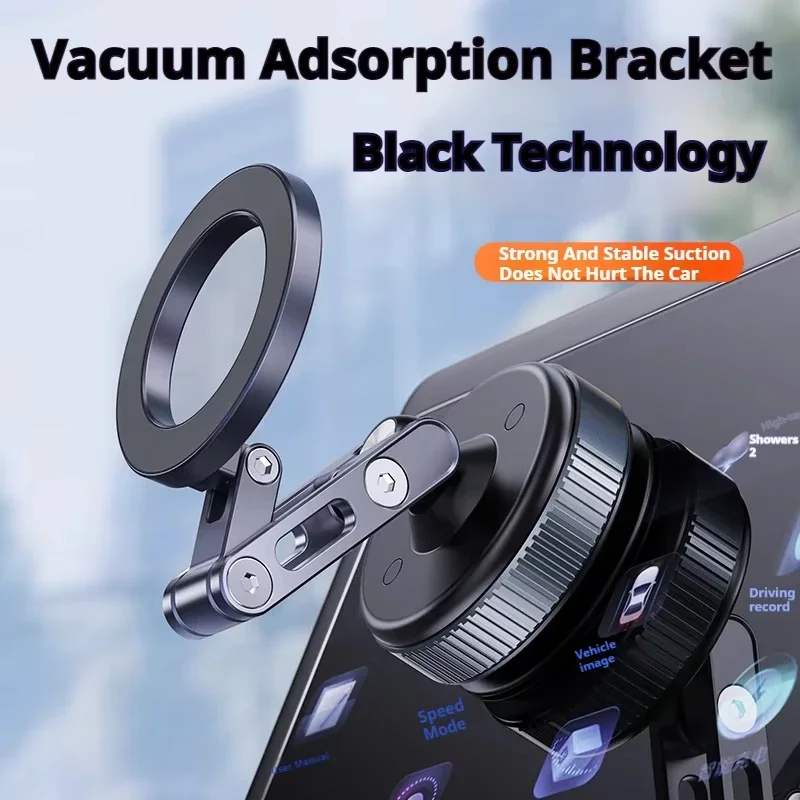 X53 Magnetic Phone Holder Rotating Folding Vacuum Suction Mag Stand For Car Navigation Gym Kitchen Streaming Bracket
X53 Magnetic Phone Holder Rotating Folding Vacuum Suction Mag Stand For Car Navigation Gym Kitchen Streaming Bracket