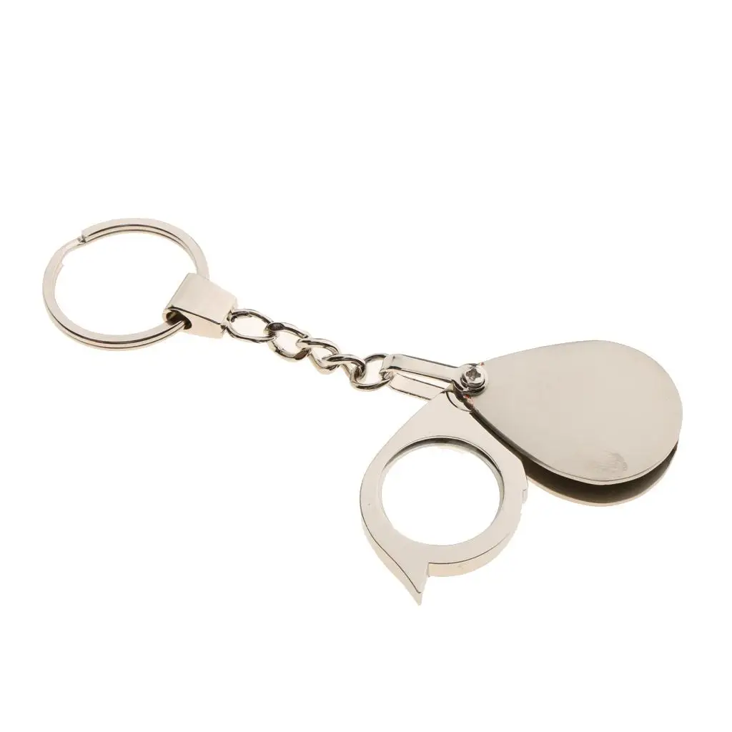 Mini Foldable Pocket 15 Times Magnifying Glass Lens With Keychain
Mini Foldable Pocket 15 Times Magnifying Glass Lens With Keychain