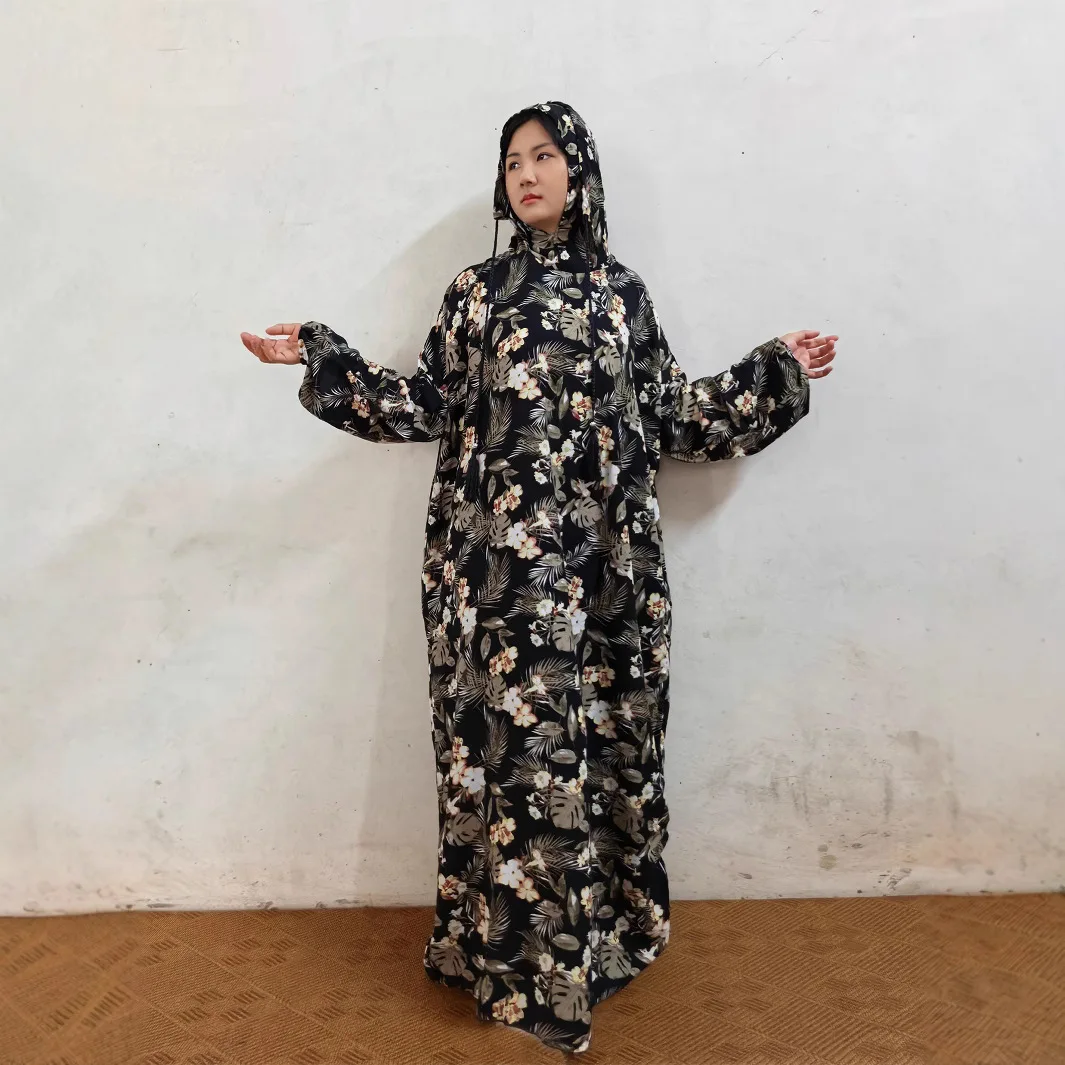 Muslim Fashion Abaya Dresses Custom Muslim Clothing for Adults Includes Headscarf and Printed Robe for Hijab
Muslim Fashion Abaya Dresses Custom Muslim Clothing for Adults Includes Headscarf and Printed Robe for Hijab
