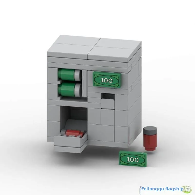Creative Small Particle Assembly Children's Educational Toy Drink Automatic Vending Machine DIY Building Blocks MOC Street Scene
Creative Small Particle Assembly Children's Educational Toy Drink Automatic Vending Machine DIY Building Blocks MOC Street Scene