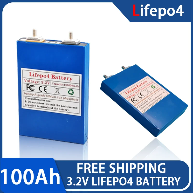 High Quality 12v Campers Golf Cart, Off-road Solar Wind Power Yacht, 3.2V 100Ah Lifepo4 Battery, A-grade Lithium Iron Phosphate
High Quality 12v Campers Golf Cart, Off-road Solar Wind Power Yacht, 3.2V 100Ah Lifepo4 Battery, A-grade Lithium Iron Phosphate