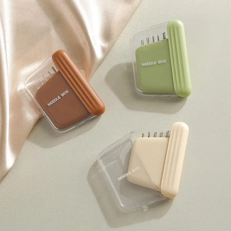 1Pcs Magnetic Suction Hand Sewing Needle Storage Box, with 10 Needles, Sewing Needle Set, Portable Sewing Tool
1Pcs Magnetic Suction Hand Sewing Needle Storage Box, with 10 Needles, Sewing Needle Set, Portable Sewing Tool