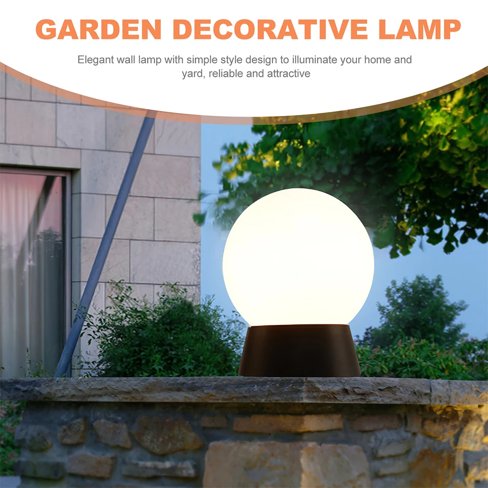 LED Round Wall Light 200mm E27 Acrylic Transparent Outdoor Decorative Garden Pathway Lamp Modern Lighting Fixture
LED Round Wall Light 200mm E27 Acrylic Transparent Outdoor Decorative Garden Pathway Lamp Modern Lighting Fixture