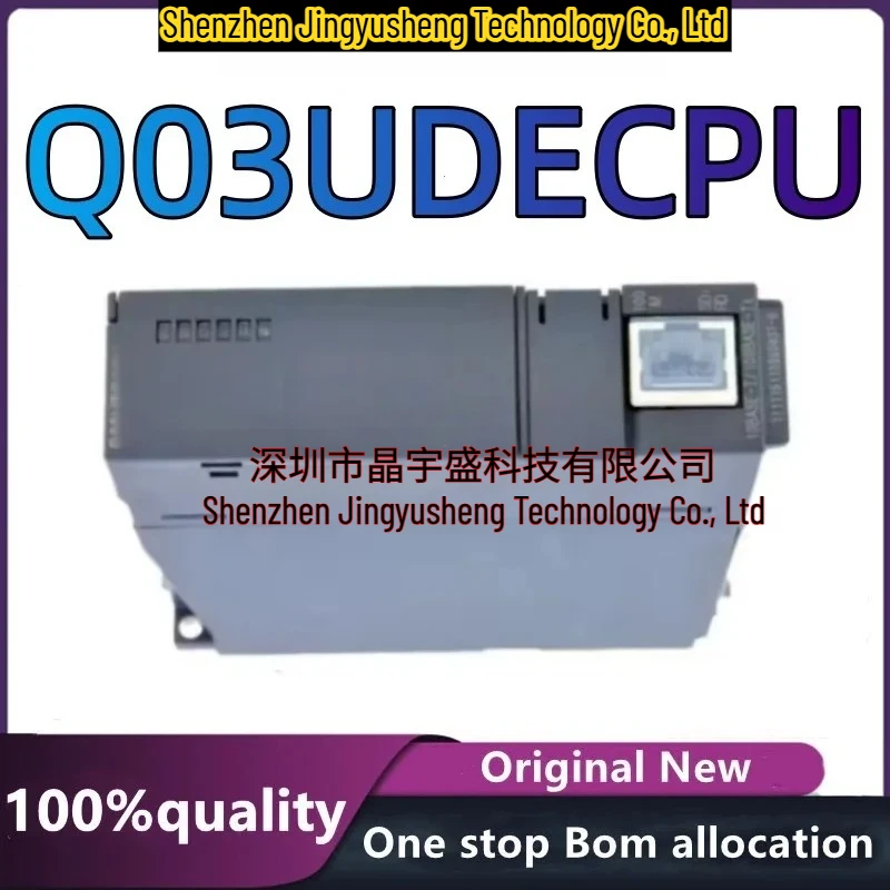 100% New Original PLC Q03UDECPU Ethernet CPU Module Q03udecpu High-speed Communication 30K Steps
100% New Original PLC Q03UDECPU Ethernet CPU Module Q03udecpu High-speed Communication 30K Steps