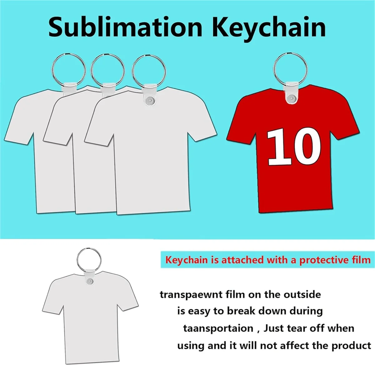 40 Pack Sublimation Keychain Blanks MDF Double Sided Heat Transfer Football Sublimation Keychains Blanks Bulk, A TQ
40 Pack Sublimation Keychain Blanks MDF Double Sided Heat Transfer Football Sublimation Keychains Blanks Bulk, A TQ