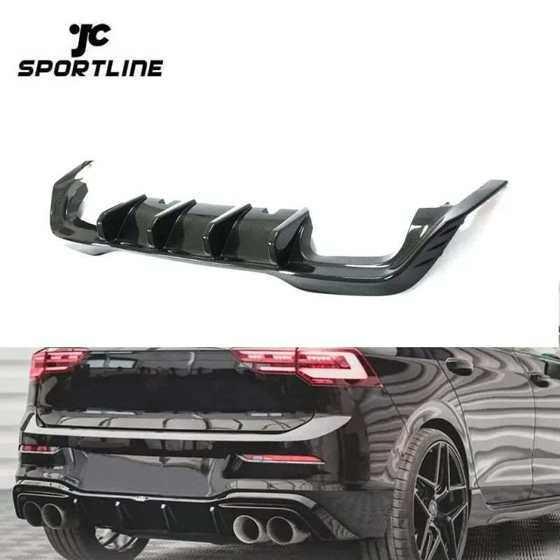 MK8 Carbon Fiber Auto Rear Diffuser Lip for Volkswagen Golf MK8 2021-2022
MK8 Carbon Fiber Auto Rear Diffuser Lip for Volkswagen Golf MK8 2021-2022