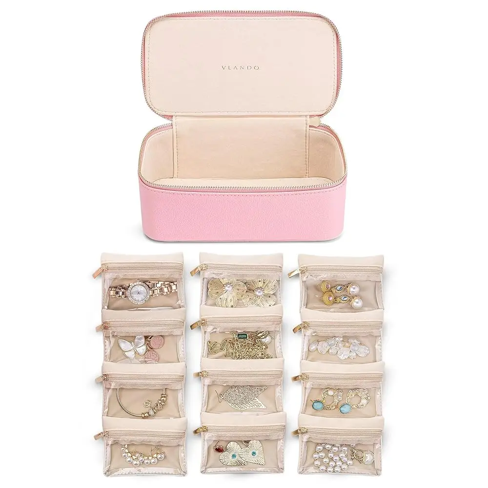Free ShippingJewelry Travel Organzier,Jewelry Travel Case with 12 Pcs Velvet Jewelry Bags,Christmas Gift Birthday Gift Graduati
Free ShippingJewelry Travel Organzier,Jewelry Travel Case with 12 Pcs Velvet Jewelry Bags,Christmas Gift Birthday Gift Graduati
