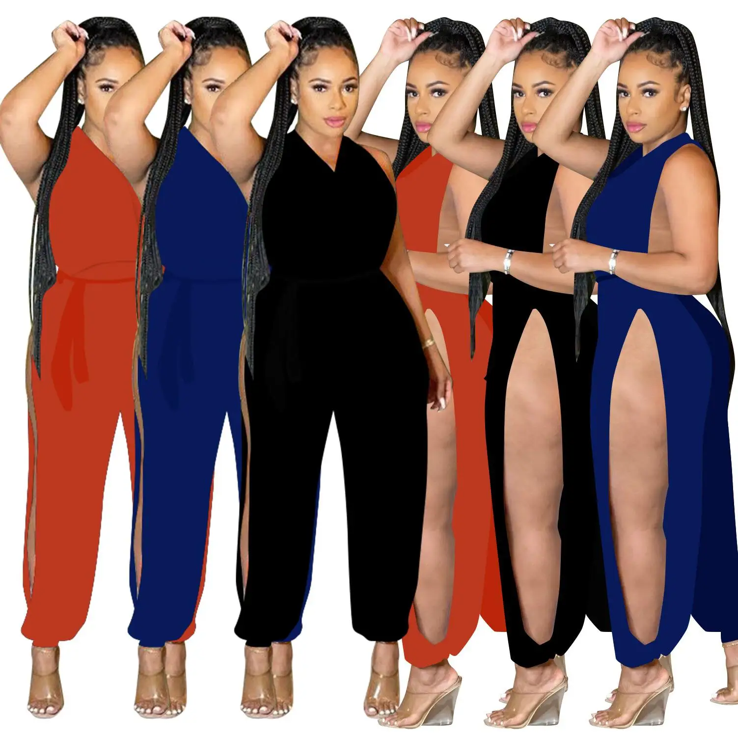 Комбинезон с низкой талией, висящий Ne Ba, длинные брюки с разрезом на шнуровке, эластичное волокно, весенний женский костюм без бренда
Комбинезон с низкой талией, висящий Ne Ba, длинные брюки с разрезом на шнуровке, эластичное волокно, весенний женский костюм без бренда