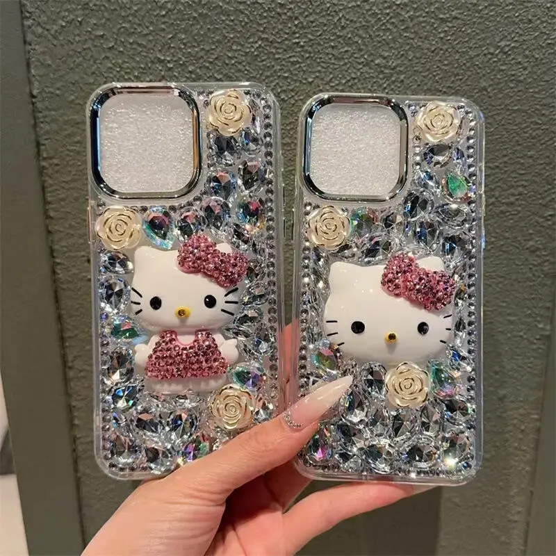 Чехол для мобильного телефона Kawaii Hello Kitty для Iphone 12 13 14 15 16 Pro Max Cute Kt Full Pearl Sanrio Apple, чехол для телефона со стразами, подарок
Чехол для мобильного телефона Kawaii Hello Kitty для Iphone 12 13 14 15 16 Pro Max Cute Kt Full Pearl Sanrio Apple, чехол для телефона со стразами, подарок
