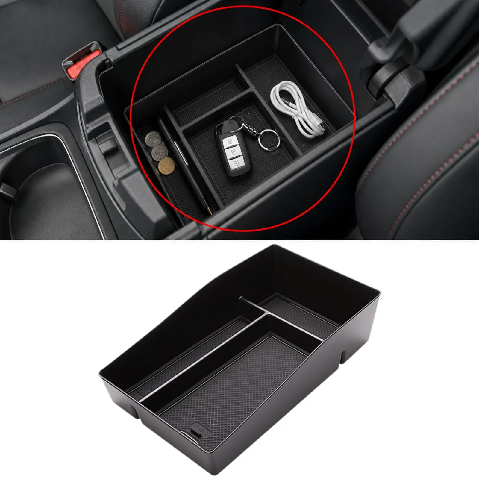 Car Armrest Storage Box Container Easy Installation Comfort Multifunctional Center Console Organizer for v
Car Armrest Storage Box Container Easy Installation Comfort Multifunctional Center Console Organizer for v
