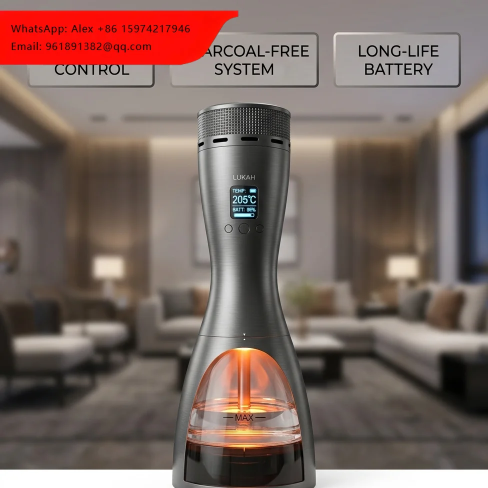 Electric Hookah Shisha Set Open System Removable Battery Electronic Hookah Shisha
Electric Hookah Shisha Set Open System Removable Battery Electronic Hookah Shisha