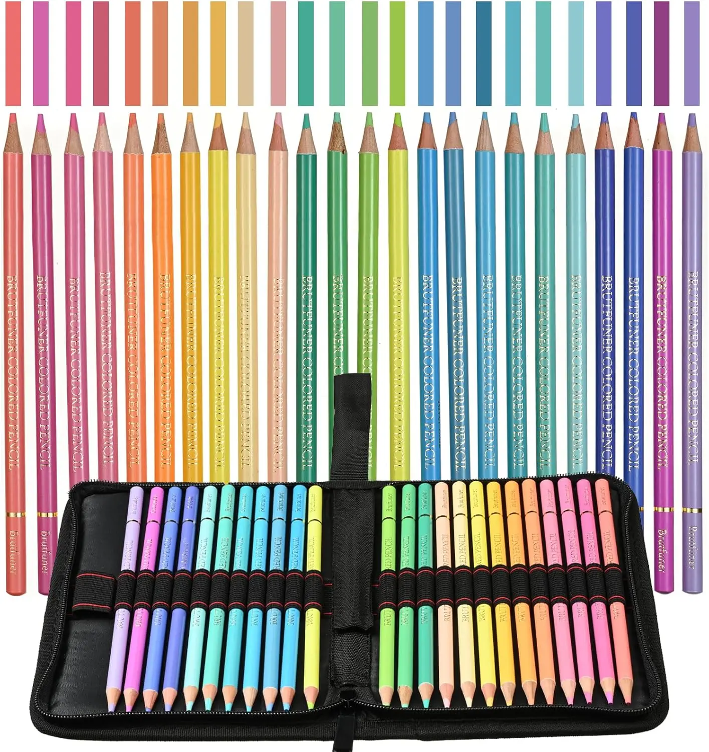 Oil Based Pastel Colored Pencils Set for Adults Coloring Books Drawing Sketching Art Supplies
Oil Based Pastel Colored Pencils Set for Adults Coloring Books Drawing Sketching Art Supplies