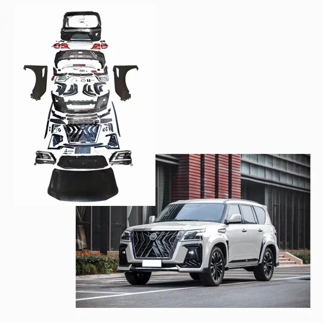 2022 Patrol Y62 body kit. Black Hawak style body kit for 2012-2018 Patrol. Stylish body kit for Y62
2022 Patrol Y62 body kit. Black Hawak style body kit for 2012-2018 Patrol. Stylish body kit for Y62