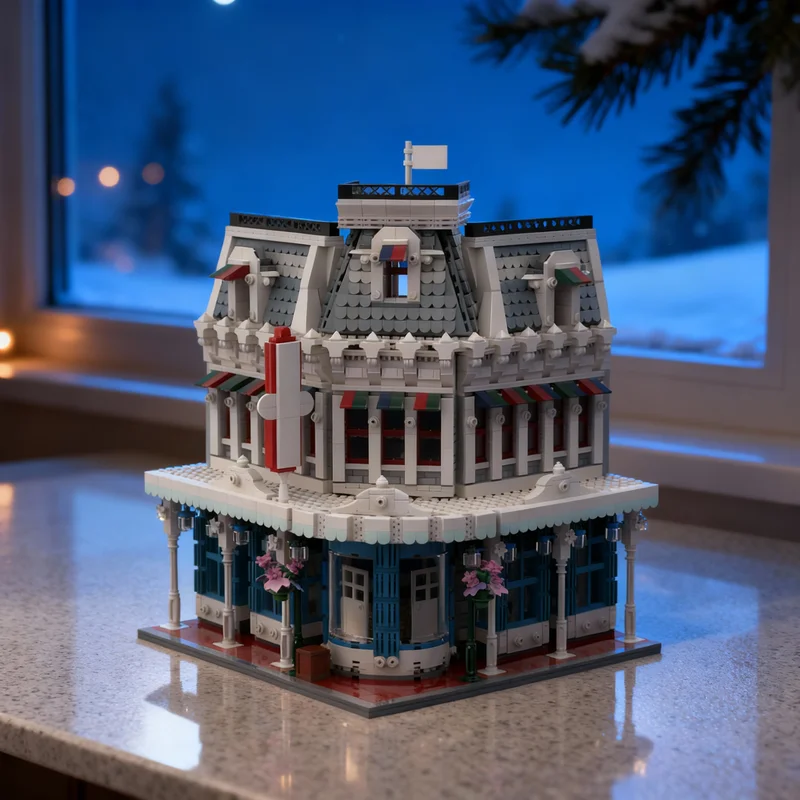 2661pcs MOC Disneieny Magic Kingdom Confectionary Model Building Blocks Construction Festival Gifts Toy Idea Education Brick
2661pcs MOC Disneieny Magic Kingdom Confectionary Model Building Blocks Construction Festival Gifts Toy Idea Education Brick