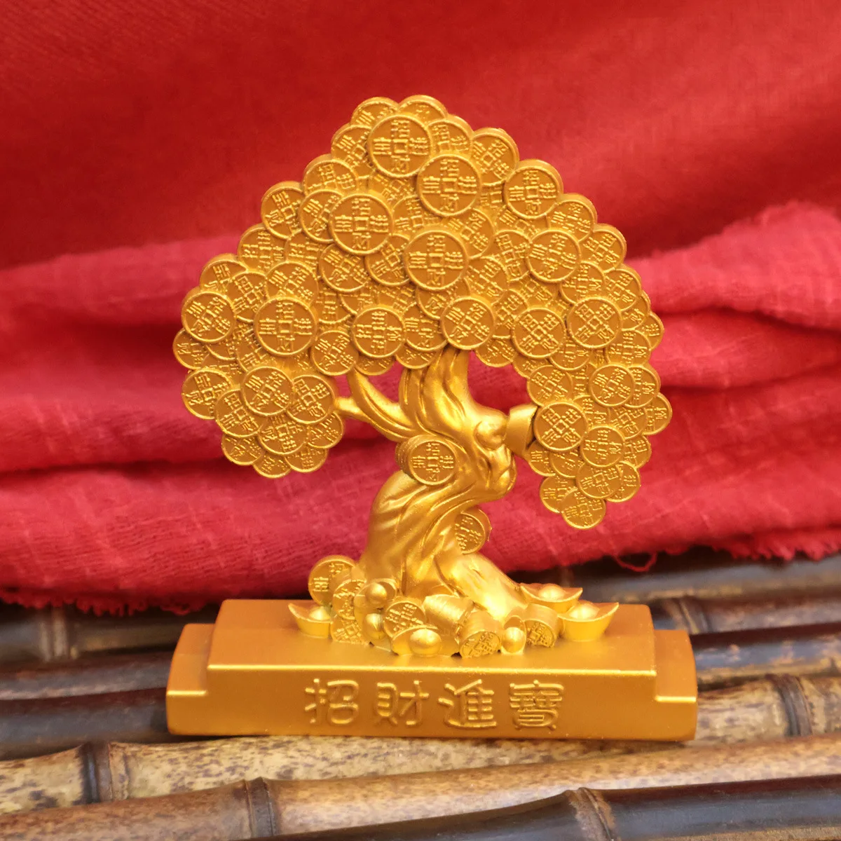 HYS sand gold cash tree to attract wealth tree to recruit living room office ornaments store opening gifts decorative crafts
HYS sand gold cash tree to attract wealth tree to recruit living room office ornaments store opening gifts decorative crafts