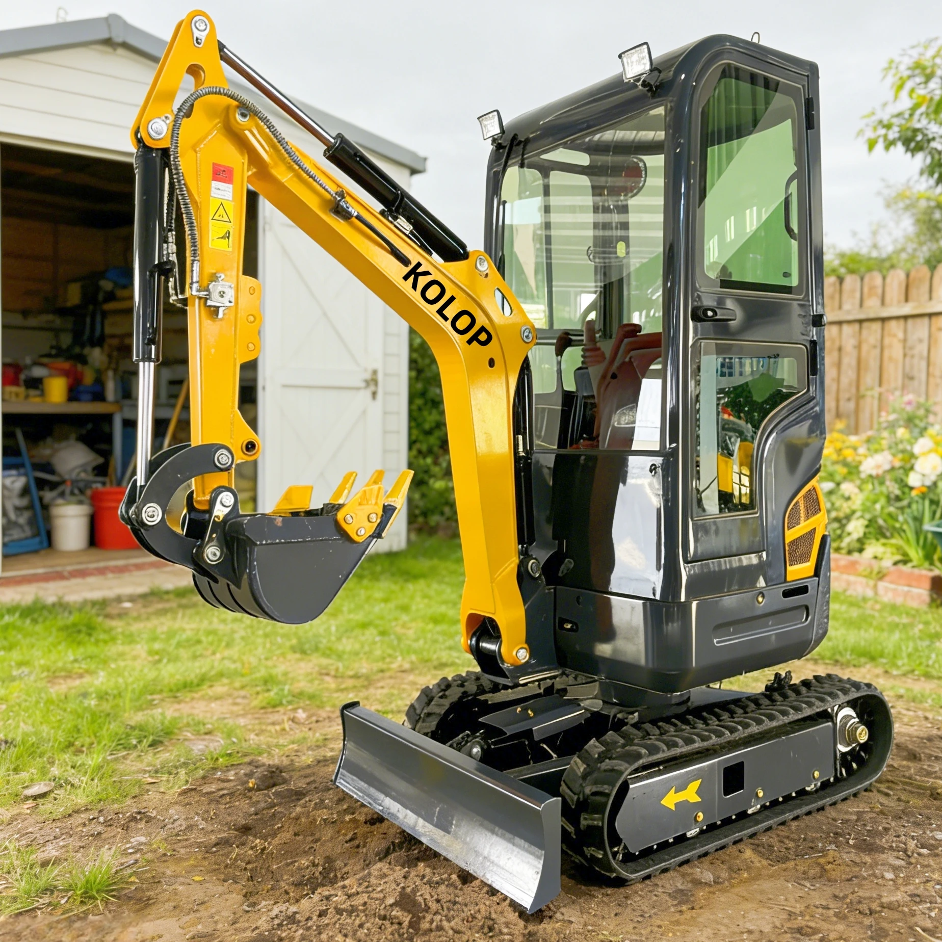 CE 1.8 Ton Mini Excavator Euro 5 Compact Digger for Farm Garden Construction Trenching Landscaping Small Jobs in European Market
CE 1.8 Ton Mini Excavator Euro 5 Compact Digger for Farm Garden Construction Trenching Landscaping Small Jobs in European Market
