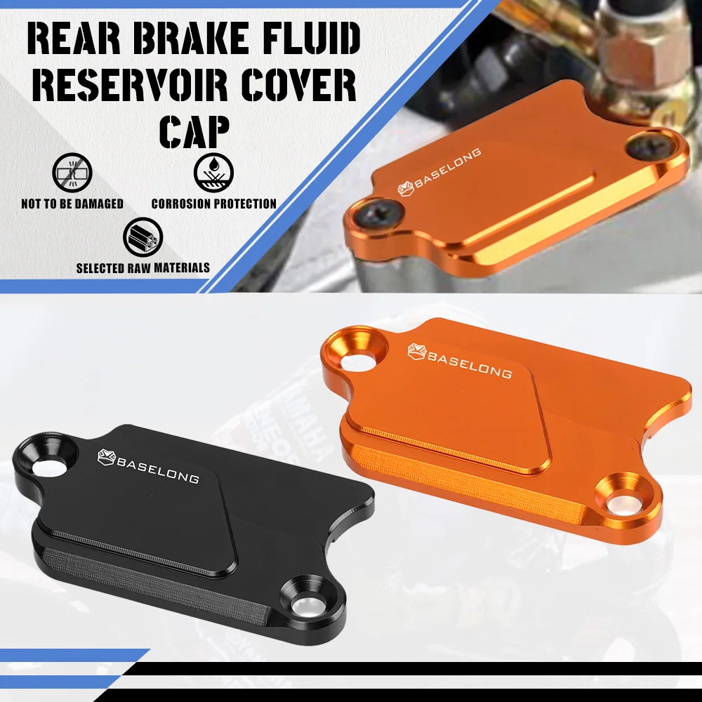 For KTM 950/990 ADVENTURE R/S 950SUPERENDURO 950 990 SUPERMOTO 990SMT Motorcycle Accessory Rear Brake Fluid Reservoir Cover Caps
For KTM 950/990 ADVENTURE R/S 950SUPERENDURO 950 990 SUPERMOTO 990SMT Motorcycle Accessory Rear Brake Fluid Reservoir Cover Caps