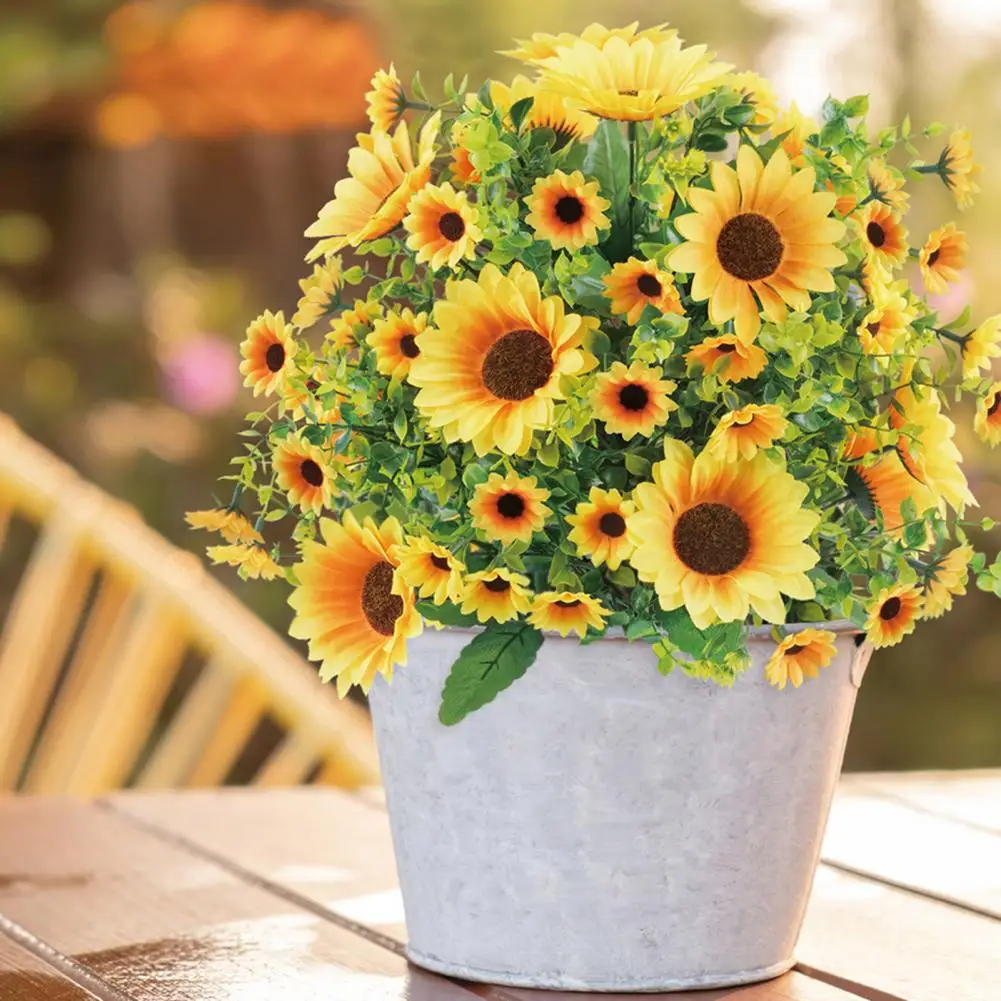 Artificial Sunflowers Outdoor Decor Fade-resistant Artificial Flowers All-weather 22 Inch Artificial for Outdoor for Yard
Artificial Sunflowers Outdoor Decor Fade-resistant Artificial Flowers All-weather 22 Inch Artificial for Outdoor for Yard