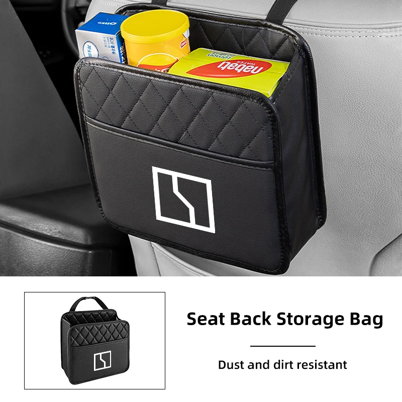 Car Backrest Storage Bag Leather Hanging Box Seat Back Organizer For Zeekr X 001 009 2022 2023 2024 Al
Car Backrest Storage Bag Leather Hanging Box Seat Back Organizer For Zeekr X 001 009 2022 2023 2024 Al