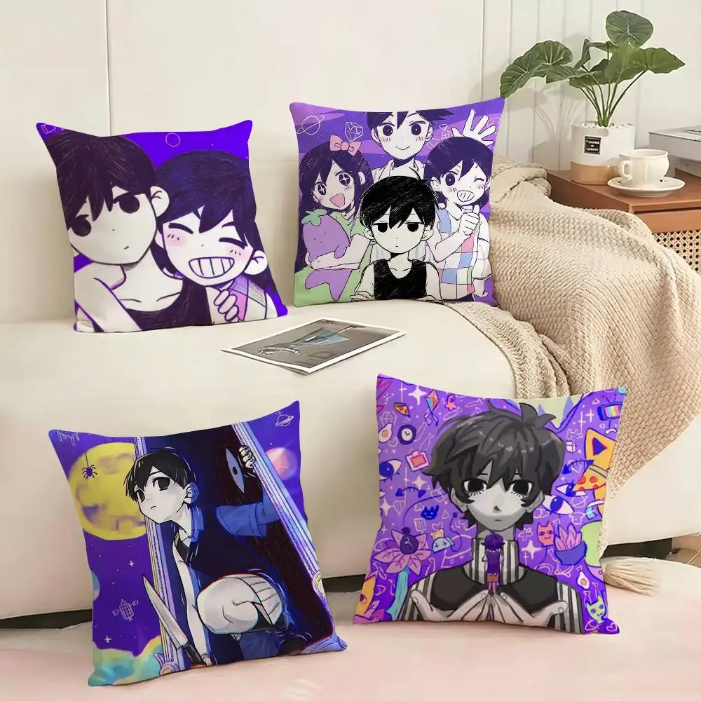 O-OMORI R-RPG Game Square Double-Sided printed Pillow Case Bedroom Bedside Pillow Sofa Cushion Cover Gift
O-OMORI R-RPG Game Square Double-Sided printed Pillow Case Bedroom Bedside Pillow Sofa Cushion Cover Gift
