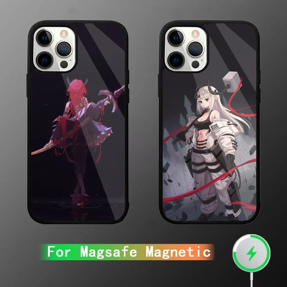 Arknights Game Phone Case For iPhone 15,14,13,12,11,Plus,Pro,Max Mini Magsafe Magnetic Wireless Charging
Arknights Game Phone Case For iPhone 15,14,13,12,11,Plus,Pro,Max Mini Magsafe Magnetic Wireless Charging